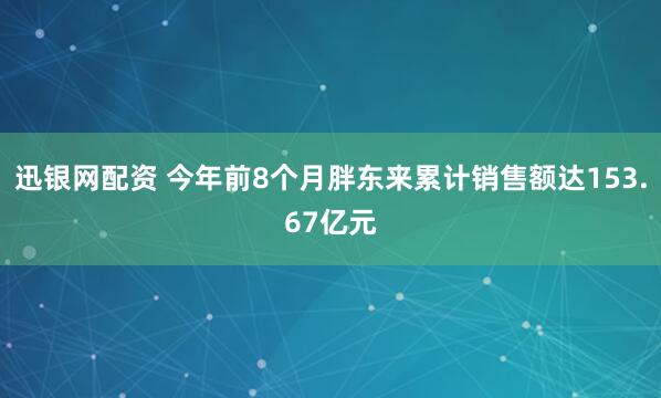 迅银网配资 今年前8个月胖东来累计销售额达153.67亿元